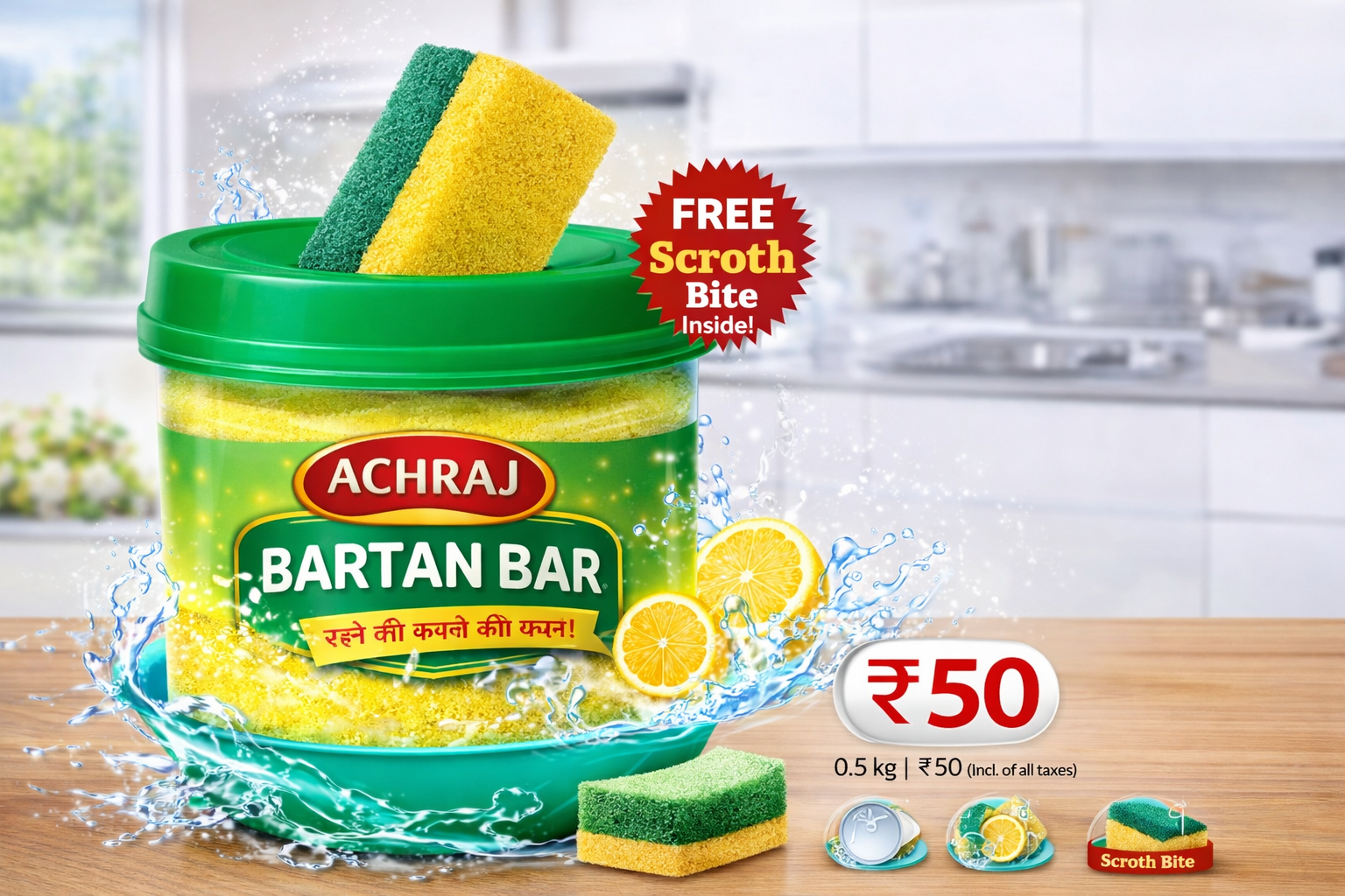 Bartan Bar 500 gram