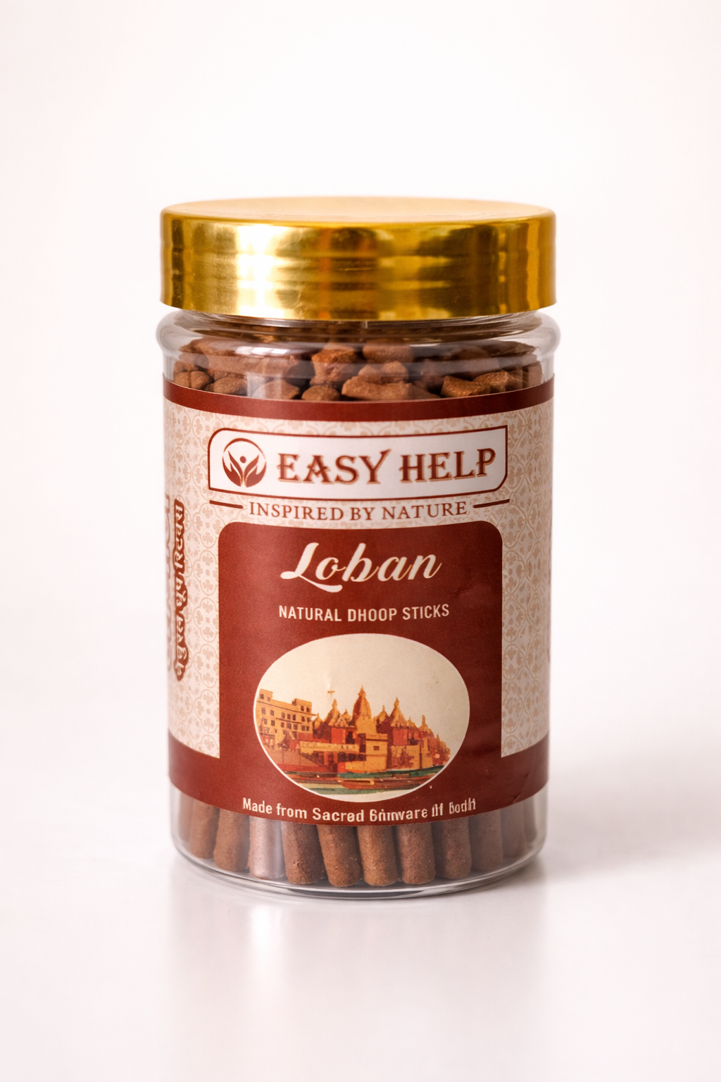 🌿🔥 Easy Help Pure Loban – Traditional Natural Dhoop Sticks